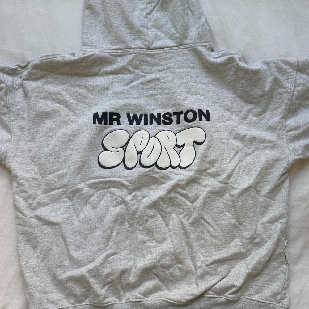 Mr Winston Grey Puff “Sport” Hoodie